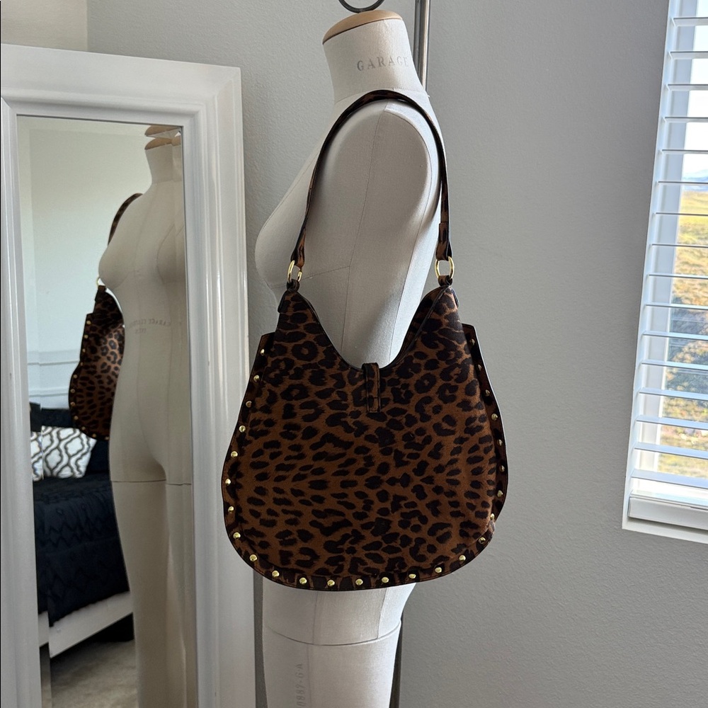 Leopard Print Women's Bag - Picture 3 of 4